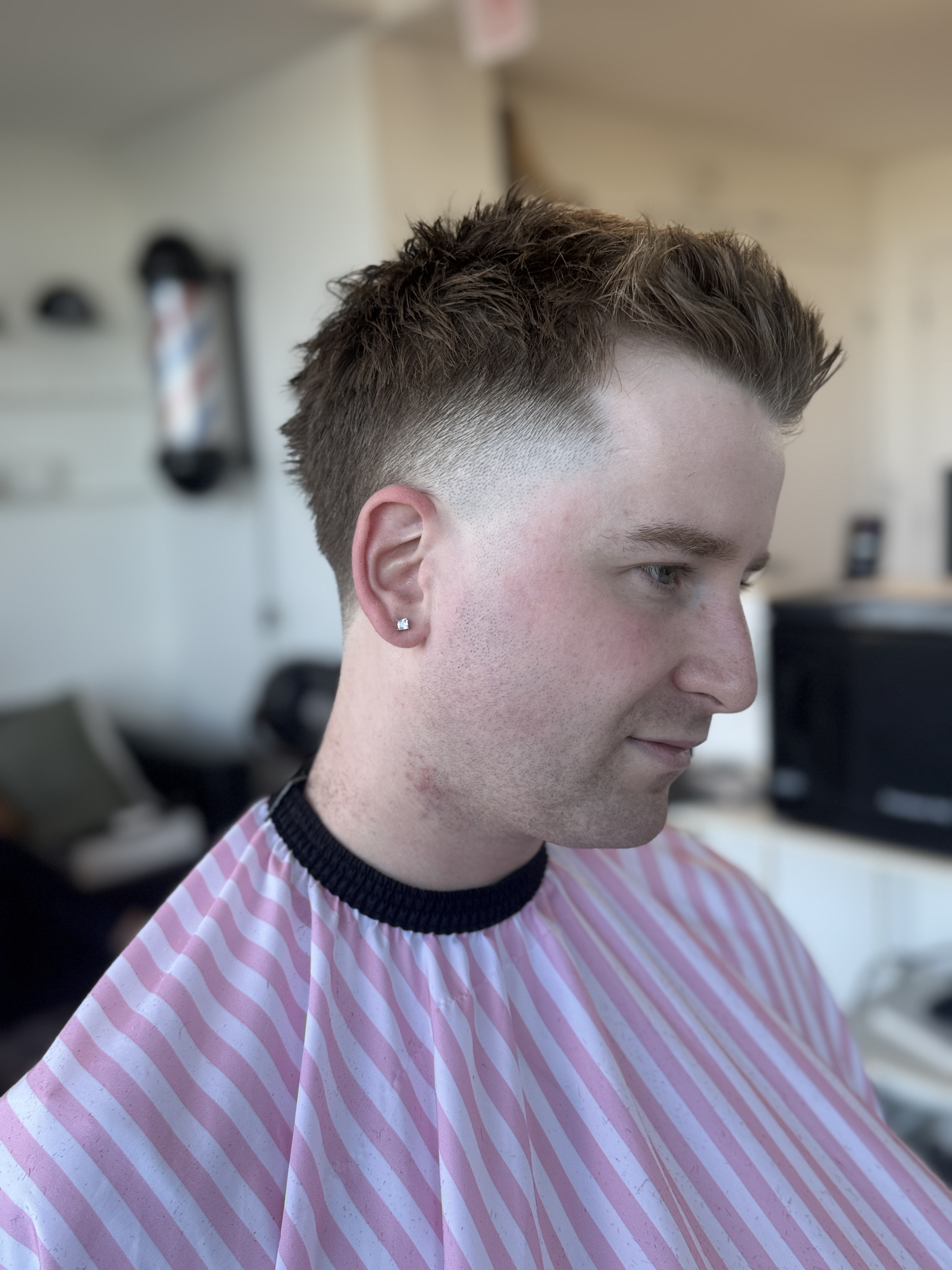 Precision beard shaping with sharp edge detail